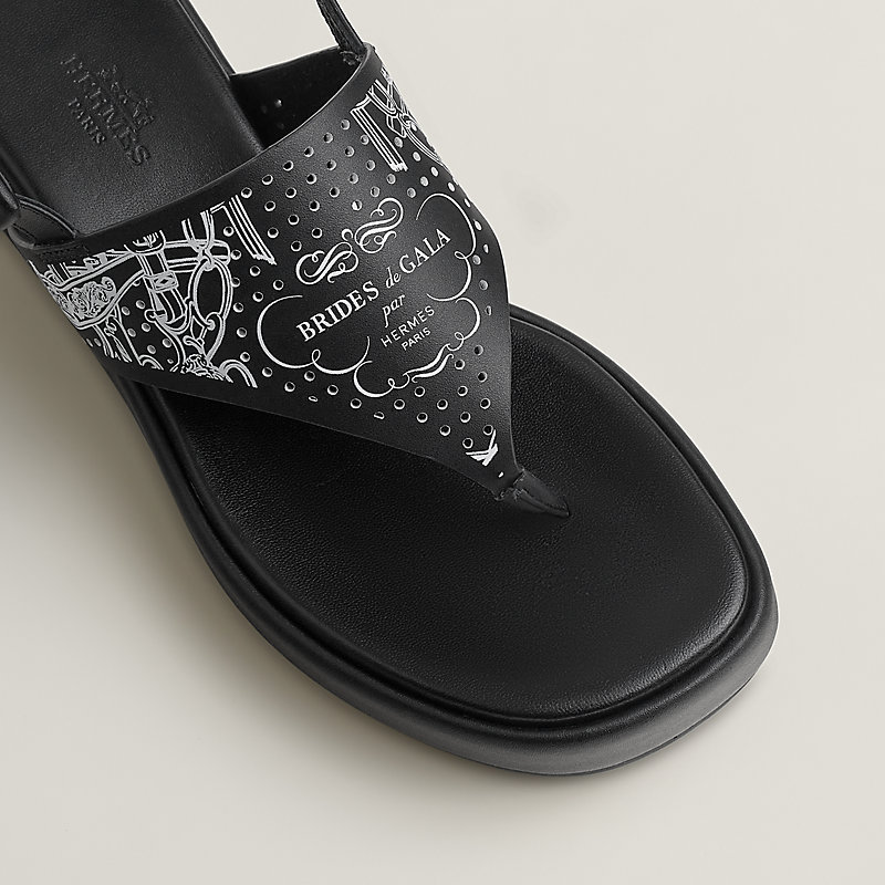 Brides de Gala Eyeliner Perforated柄Hermes Karima サンダル karima-sandal--251219Z 02-